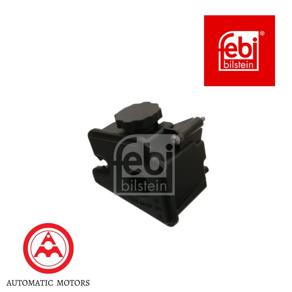 Mercedes Benz FEBI Steering Hydraulic Pump Tank Fluid With Cap W203 W204 W207 W209 W211 W212 W219 W221 W230 0004602383 0