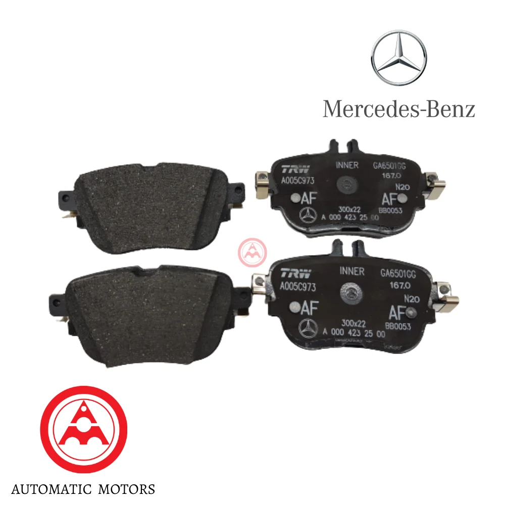 Original Mercedes Benz Rear Brake Pad set W213 W238 W257 0004209700 0004206000 2243701 0252243716