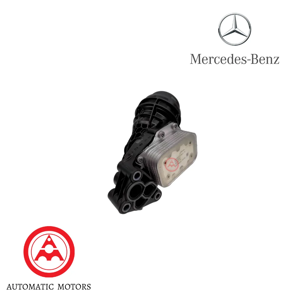 Original Mercedes Benz Oil Filter W/ Engine Oil Cooler M270 2701800500 2701800810 2701800610