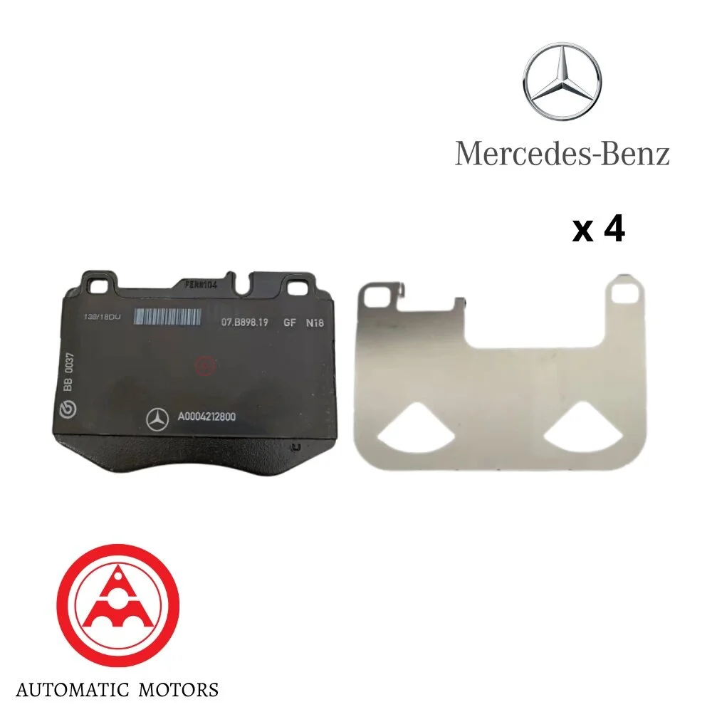 Original Mercedes Benz Front BRAKE PAD SET W205-C250/C300 W213 W238 W253 AMG SPORTS 0004208000 0004207402 0004208100