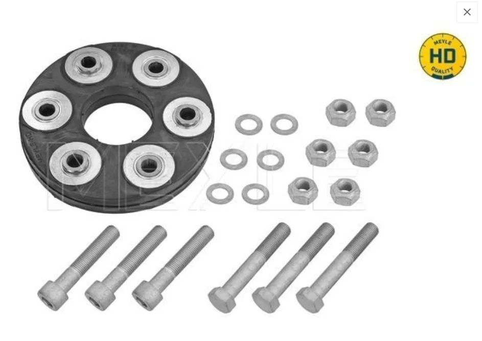 Mercedes Benz Meyle Propshaft Coupling Kit 90MM/M10 W115 W123 W116 0141522105
