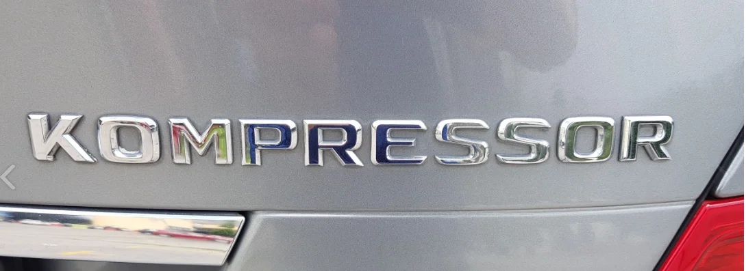 Mercedes Benz Taiwan Boot " KOMPRESSOR " Logo W170 W202 W203 W211 2038173015 2028172215