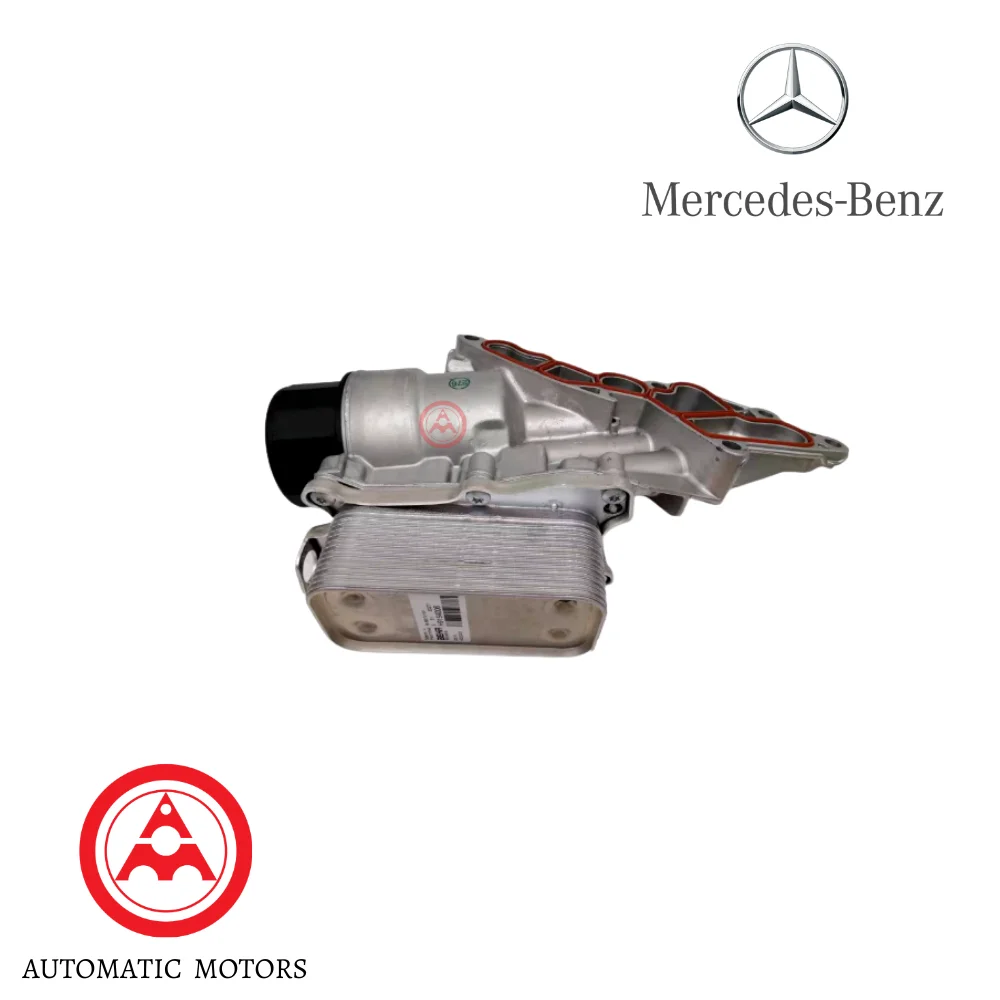 Original Mercedes Benz Oil Filter With Engine Oil Cooler M272 M273 2721800510 2721800410 2721800210 2721800110