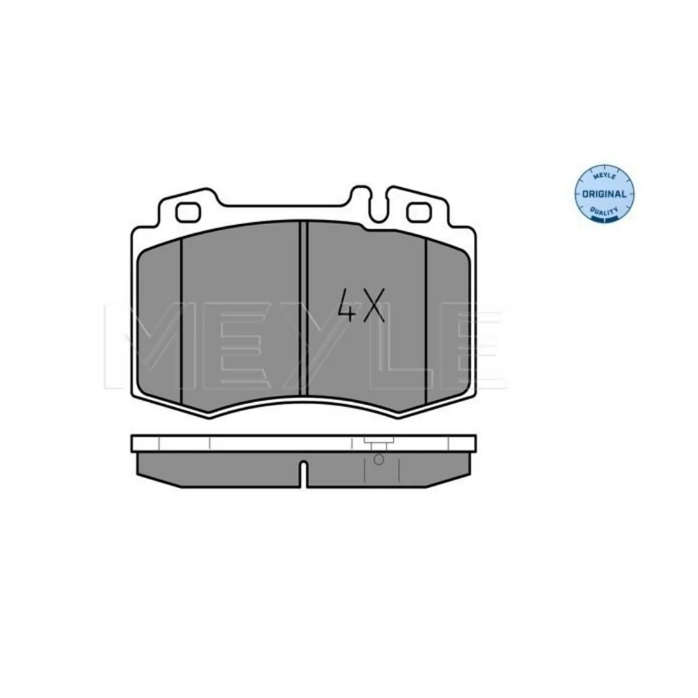 Mercedes Benz Meyle Front Brake Pad Set W219 W220 W163 W211-E320 0044209020 0252374517 0064203220 0034204220
