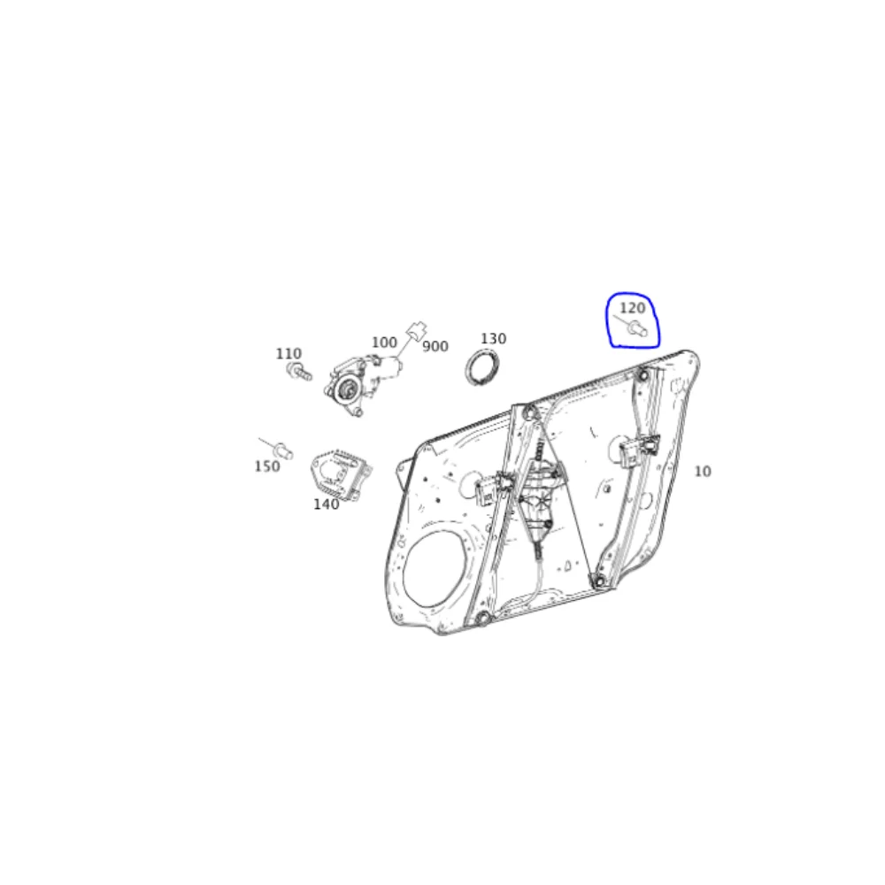 Original Mercedes Benz Door Panel Rivet W171 W204 W211 W212 W219 W220 W219 W221 Made In Germany 0039903597 0049902897 00