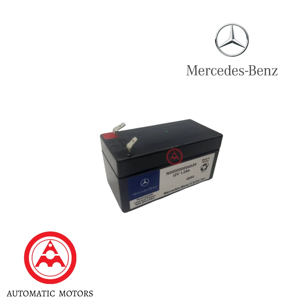 Original Mercedes Benz Auxiliary / Backup Battery 2V1 2AH W164 W166 W212 W216 W218 W221 W251 W463 000000004039