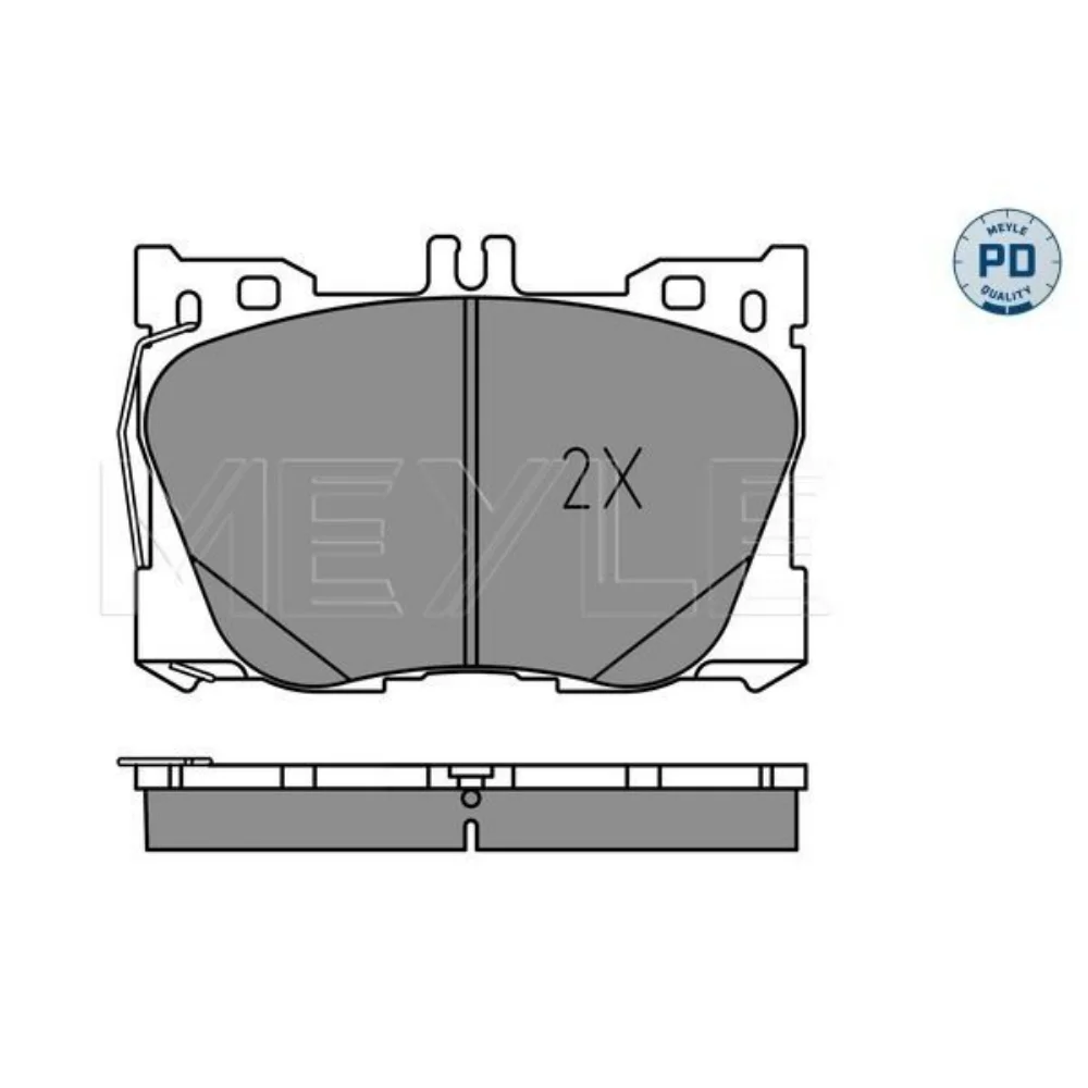 Mercedes Benz Meyle Front Brake Pad Set W253-GLC250 Amg/Sports W205-C43 W213-E350e W238-E300 0004207900 0004209000 00042