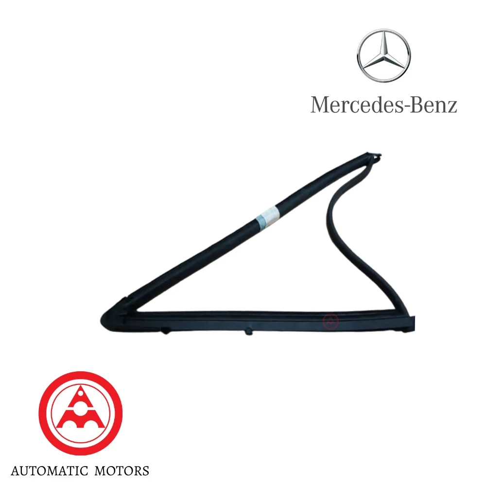 Original Mercedes Benz Rear Quarter Glass Rubber R/H W201 2017350624