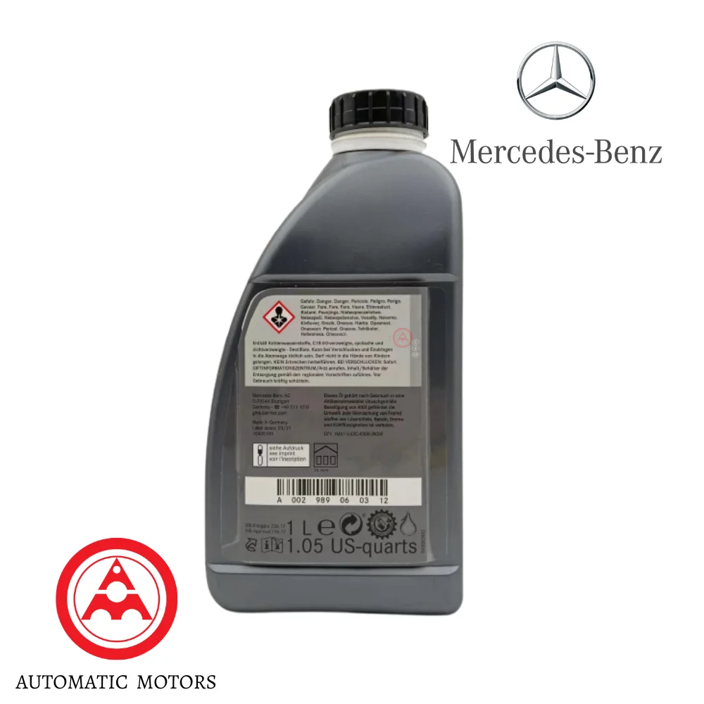 Original Mercedes Benz Automatic Transmission Oil 1LIT 725-0 W205 W213 W253 W292 236.17 002989060309 0140194000
