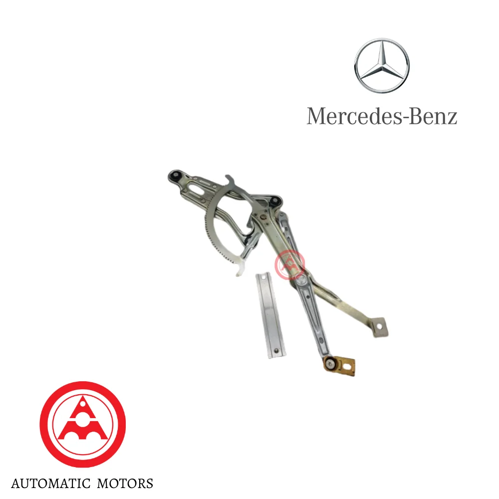 Original Mercedes-Benz Front Door Power Window Regulator L/H W124 Made in Germany 1247200346