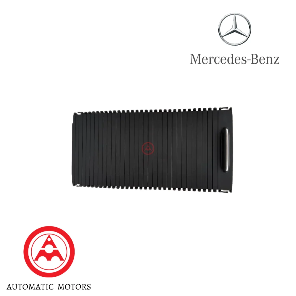 Original Mercedes Benz Console Tray Roller Blind W204 W212 W207 Black 2046807607 20468076079051 20468047089051