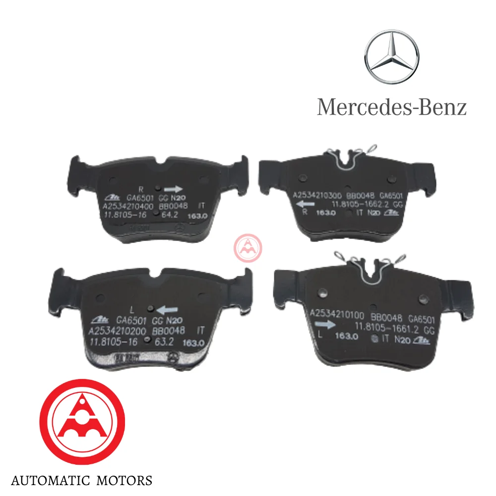 Original Mercedes Benz Rear Brake Pad Set W253 GLC250 Amg Sports W205 C43 0004205900 0004205200 0004208300 2242301 02522