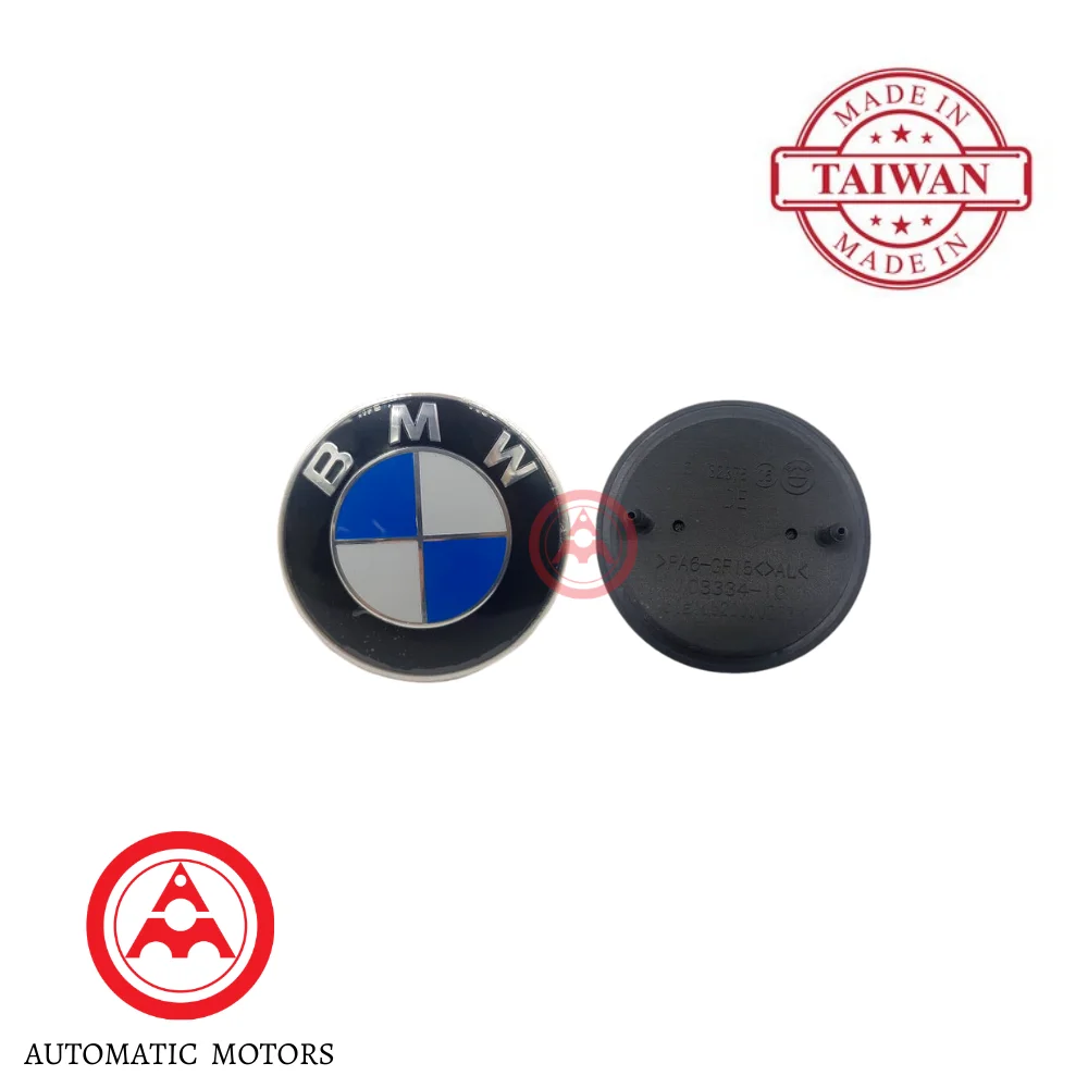 Bmw Bonnet Badge Logo For All Bmw 82MM Clip Type 51148132375