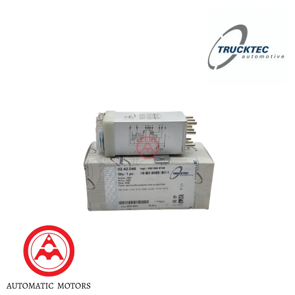 Mercedes Benz Trucktec Over Load Relay W124 E White 8-B-Pin 1-S-Pin 1-15A-Blue Fuse 0005405245