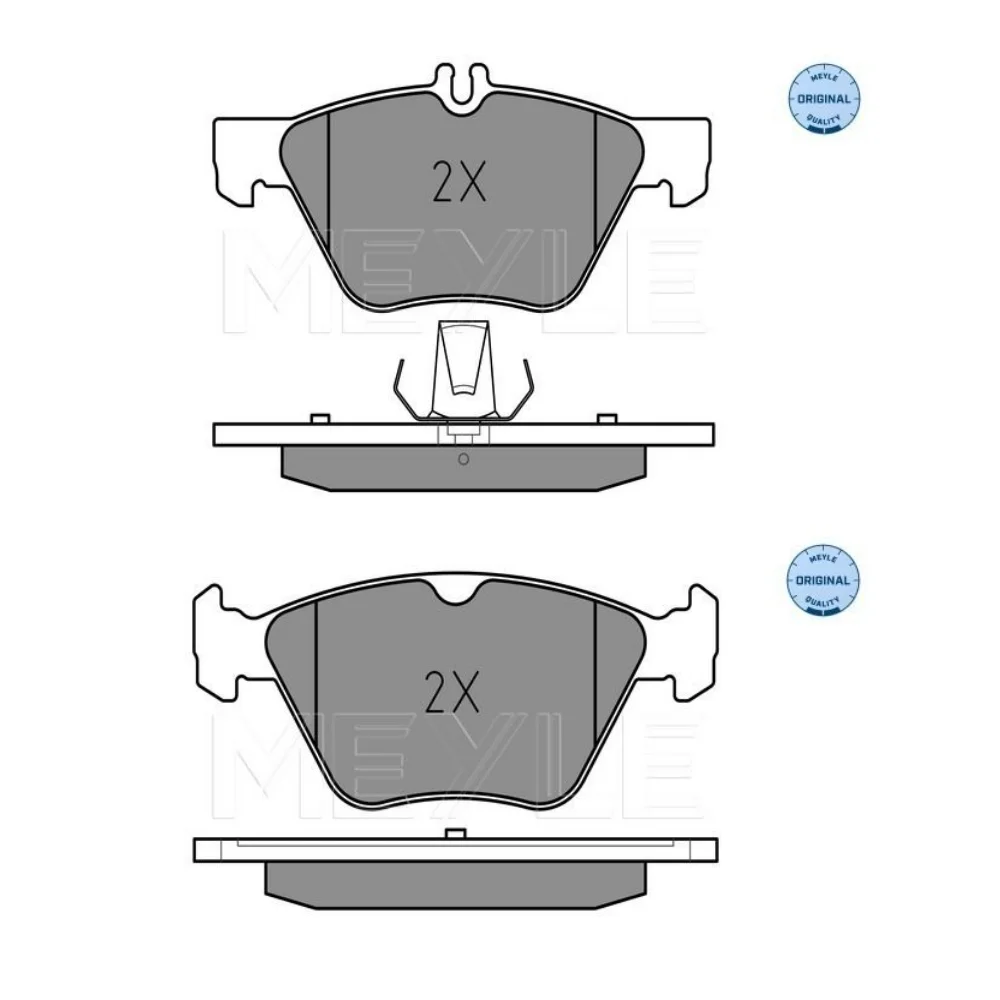 Mercedes Benz Meyle Front Brake Pad Set W210 E270/280/320 CHAIRMAN 2167020 0024204520 0024205020 0044200320 0252167020