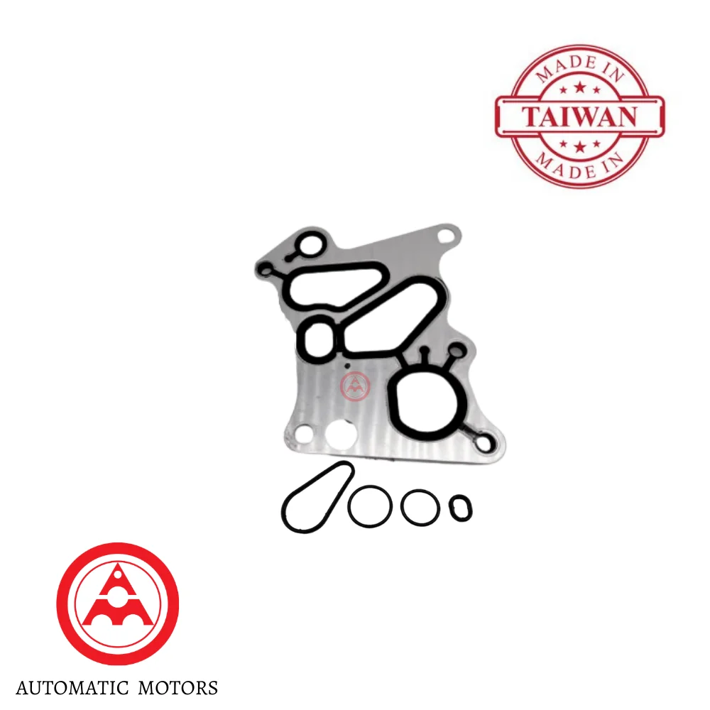 Mercedes Benz Automotive-Tronics Engine Oil Cooler Gasket + O-Ring Only M271-CGI 820 860 861 2711801410 2711801010 27118