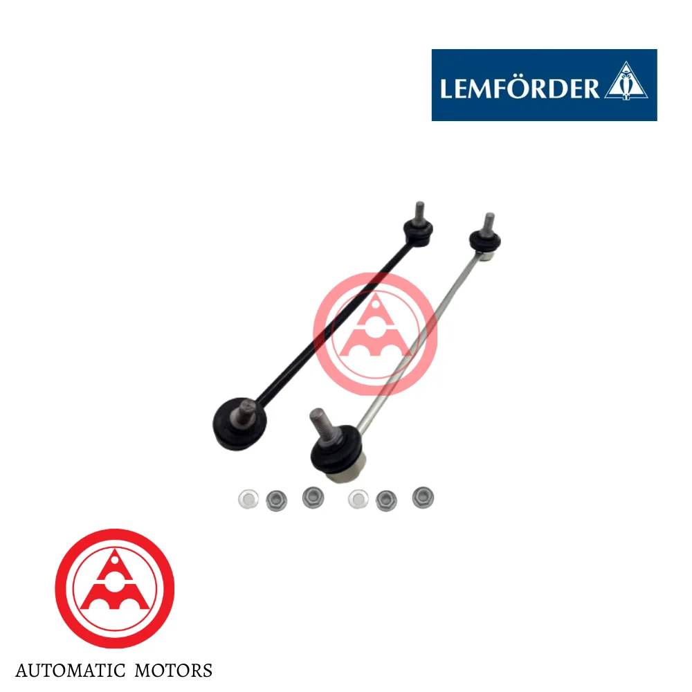 Lemforder Front Stabilizer Linkage / Torsion Bar Tie Rod Set Bmw X5-E53 31356750703 2587002 31356750704 2587102