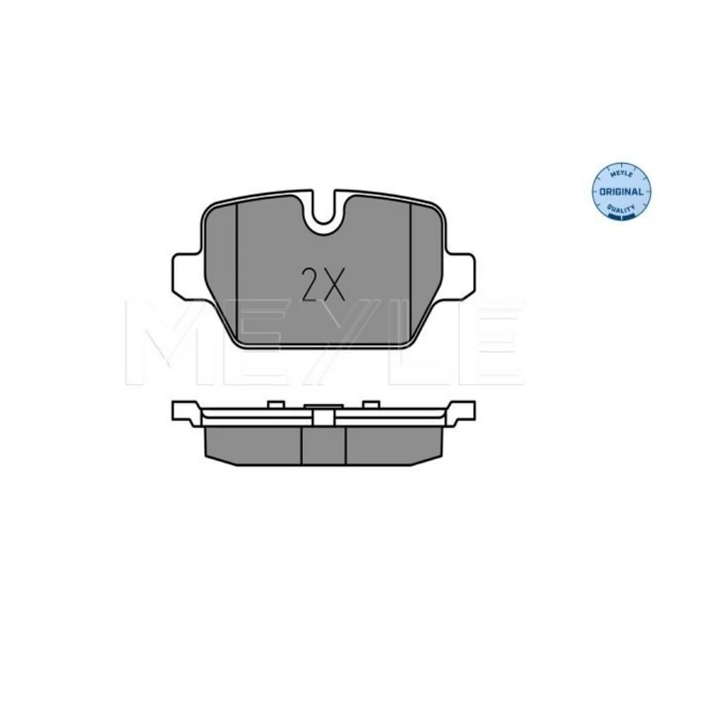 Bmw E90 316 318 320i E87 E81 116 118 120i Meyle Rear Brake Pad Set 34216788183 34216767146 34216767145 0252362316 236230