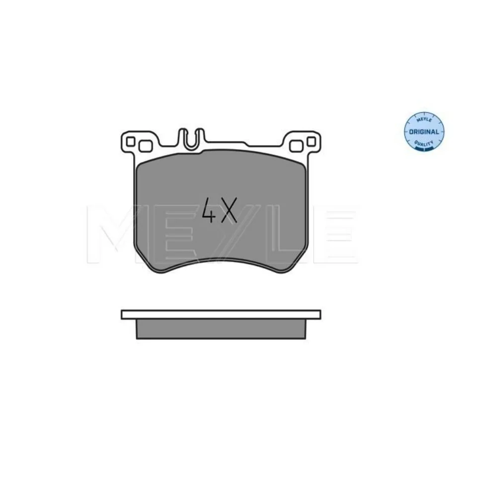 Mercedes Benz Meyle Front Brake Pad Set W222 W231 0084200120 0084203520 0064204920 0252518317 2518301