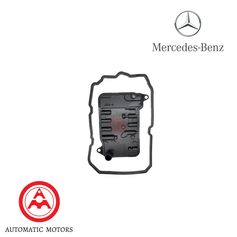 Original Mercedes Benz Auto Transmission Filter + Oil Pan Gasket 724 2 W222 S400 Hybrid W212 E300 Hybrid Made In German