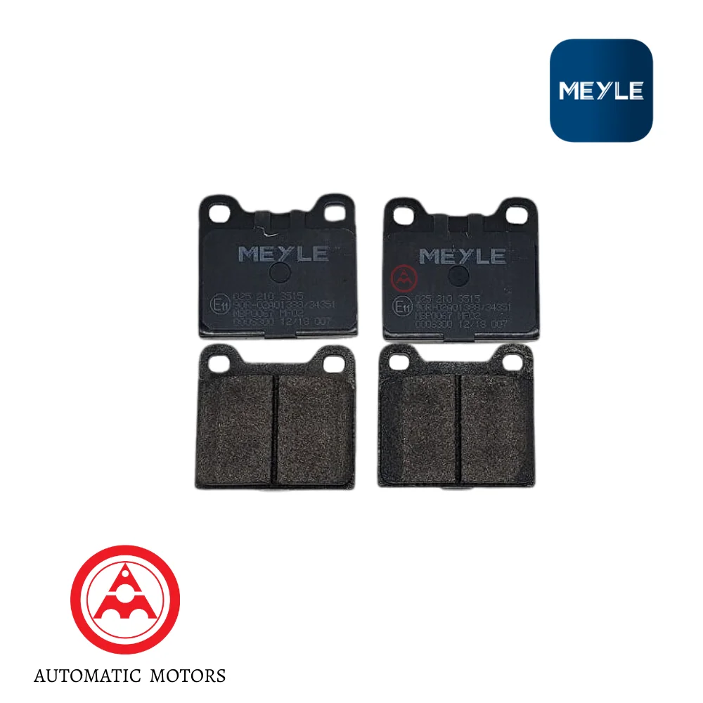 Mercedes Benz Meyle Rear Brake Pad Set W107 W115 W123 W116 W126 Volvo 140/240 0014200620 0252103515 0004205720 000420582