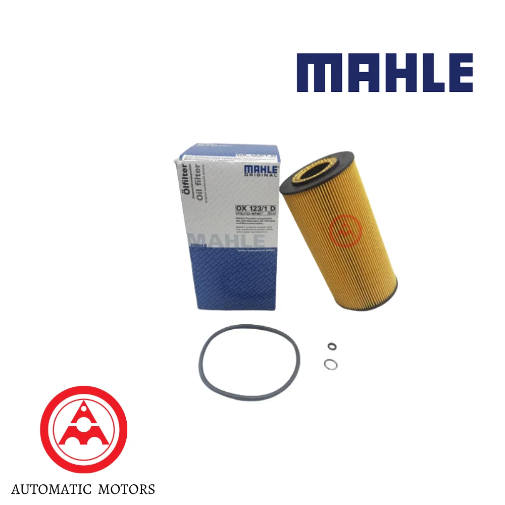 Mercedes Benz Mahle Oil Filter M604 M605 M661 M662 SY Rexton Diesel 6061800009 50013384 OX123/1D
