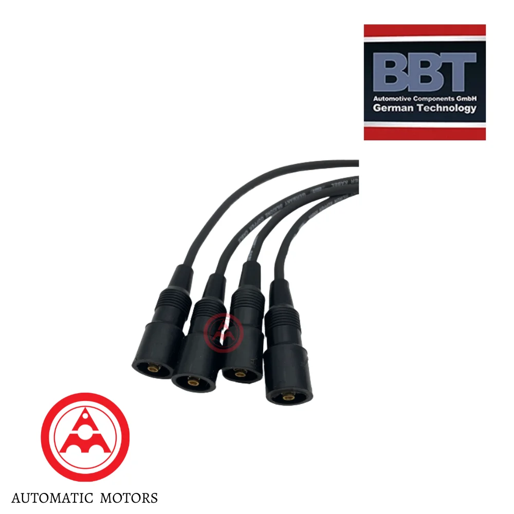 Mercedes Benz Bbt Plug Cable Set M111 UTE>94 W124-E200/220 W202-C200-UTE 4Pc ZEF642 ZK0435