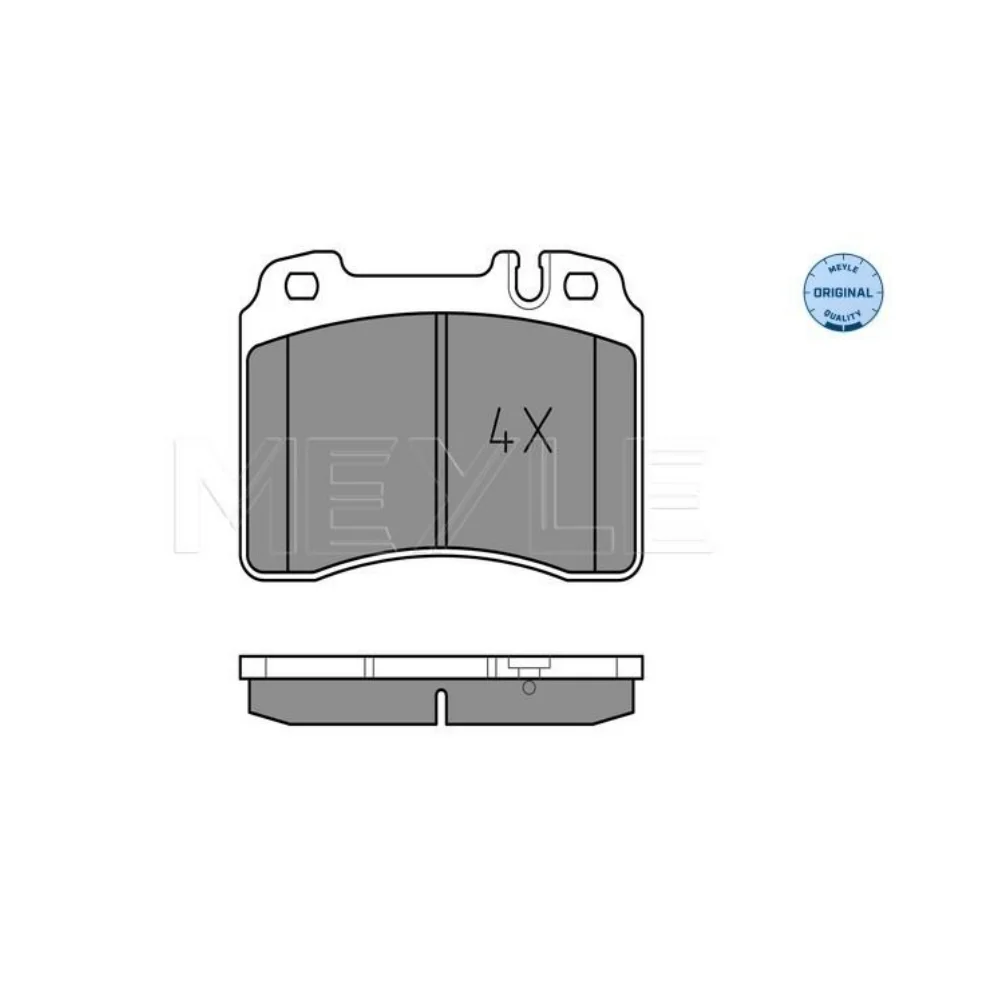 Mercedes Benz Meyle Front Brake Pad Set W129 W124-24V 0024201520 0014209420 0024201920 0024203720 0252115317