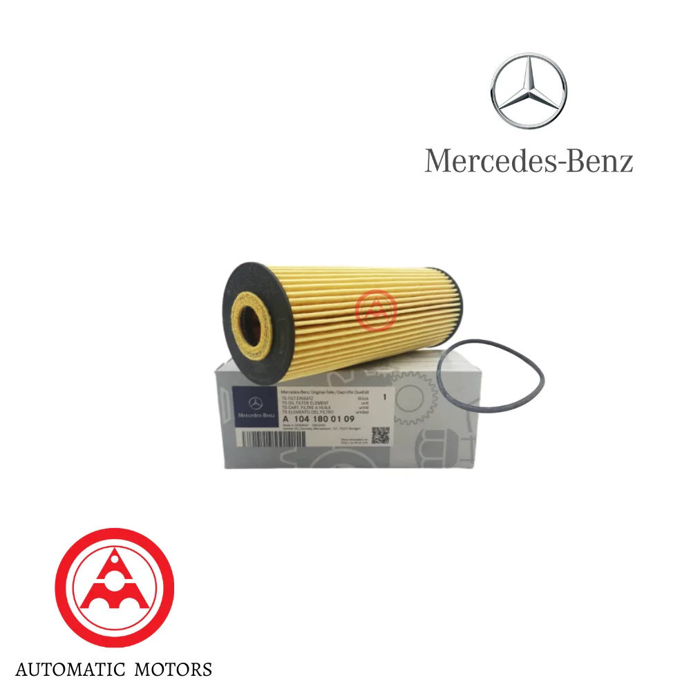 Original Mercedes Benz Oil Filter M104 M111 M161 REXTON 270 1041800109 E142HD21 OX133D
