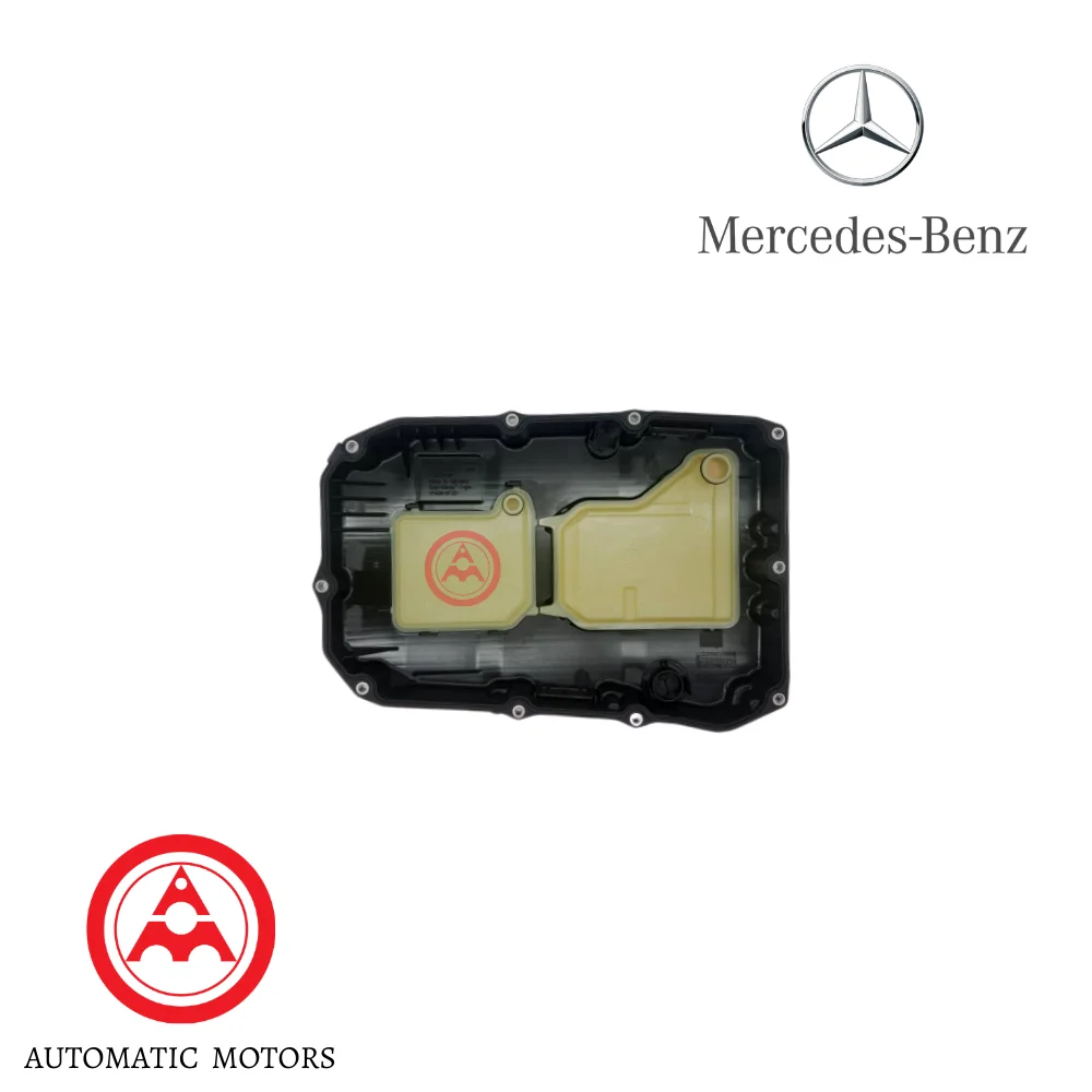 Original Mercedes-Benz Auto Transmission Filter with Gasket and Oil Pan 725-0 Made In Germany 7252703707 7252708804 0225