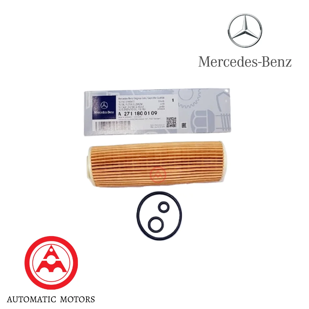 Original Mercedes Benz Oil Filter M271-Komp (Made In Germany) 2711800109 2711840125 OX183/1D 0986AF1505