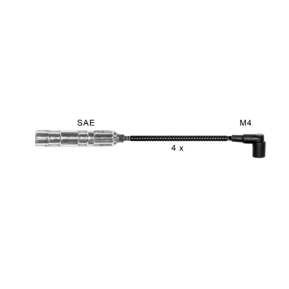 Bmw E36 E46-318I M43 Bbt Plug Cable Set ZEF1338 ZK0940 12121709206
