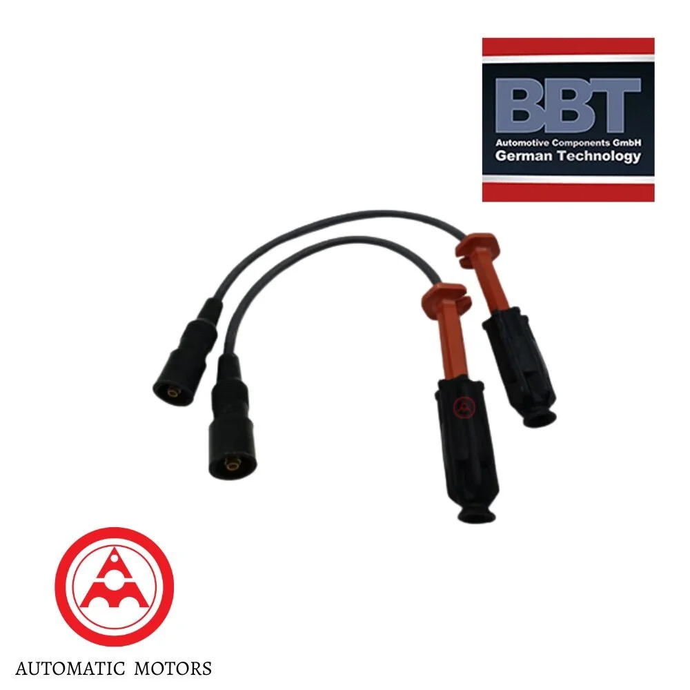 Mercedes Benz BBR PLUG CABLE SET M111 W210-E200/230 [2 PCS] STRAIGHT-SUPP BR983 ZEF983 0300890983 ZK439 ZK0439