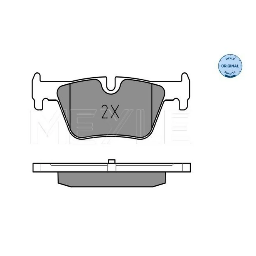 Bmw F30-320 28i F20 116 18 25i F32 420i Meyle Rear Brake Pad Set 34216850569 2530701 34206799809 34206873094 34216873093