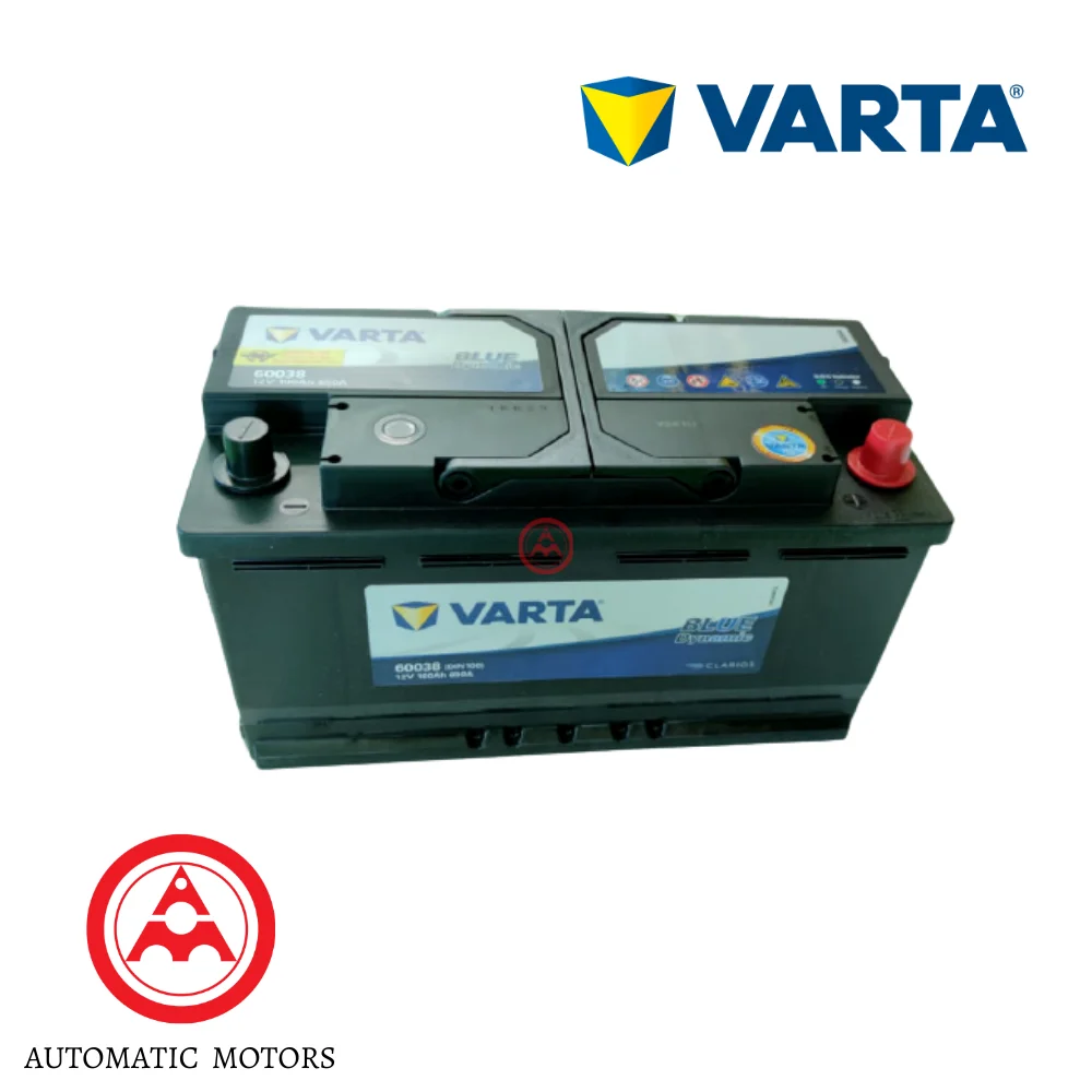 Mercedes Benz Varta Battery 12V100AH 650CCA DIN100 W203 W210 W211 W219 W209 W208 W202 W201 W126 W124 0009823308 00554125
