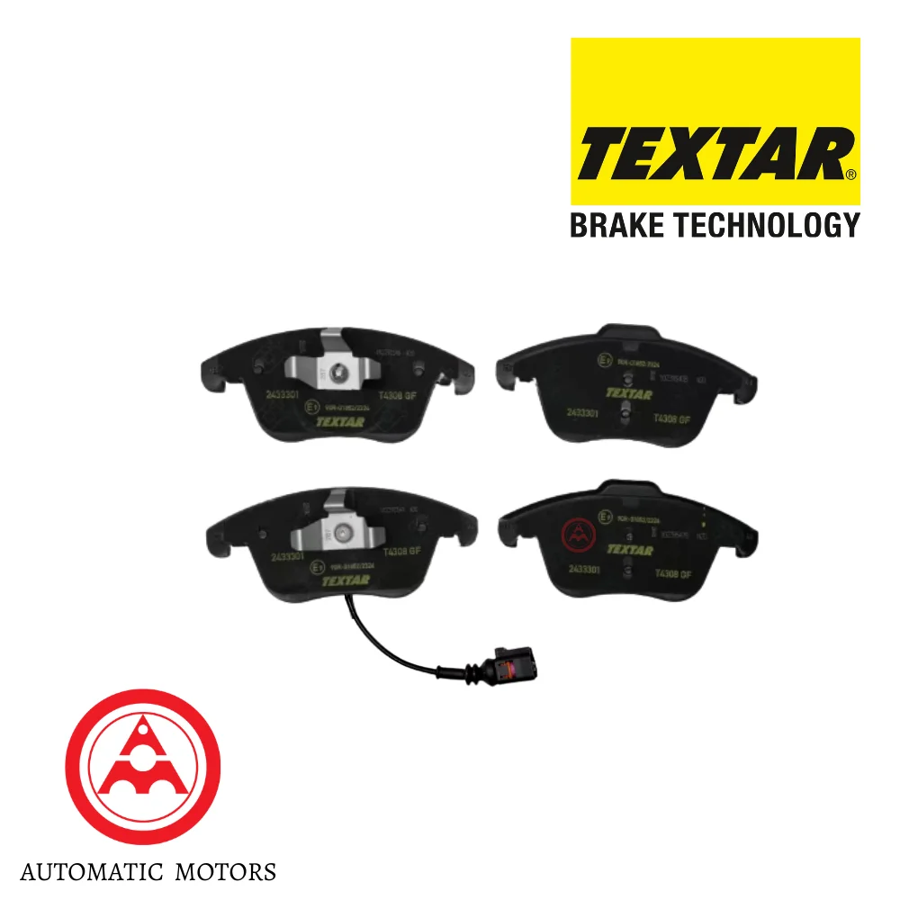 Audi-Q3 Quattro 2.0 12' Textar Front Brake Pad Set With Sensor 5N0698151 2433301