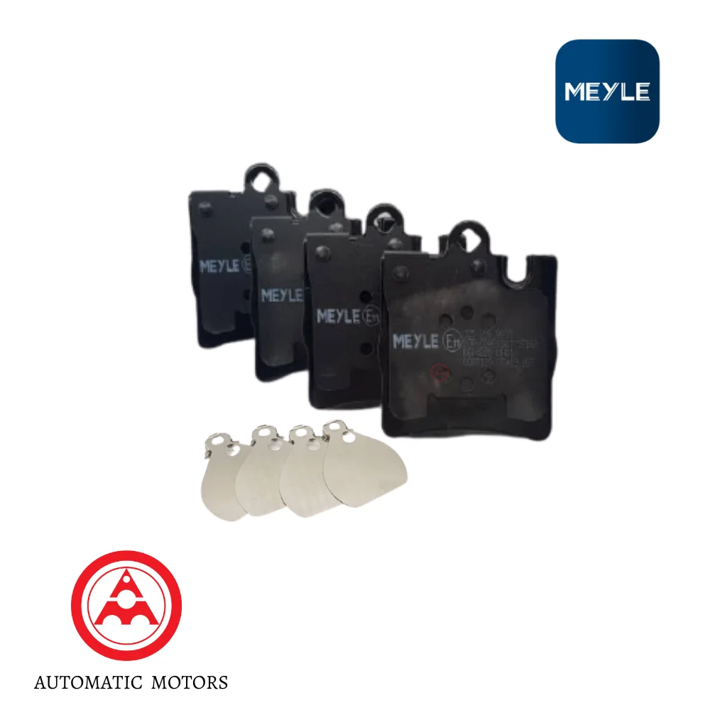 Mercedes Benz Meyle Rear Brake Pad SET W210 V6-E240/280 98> W203 C240/270 1-PIN 0034202820 0034205220 0024205220