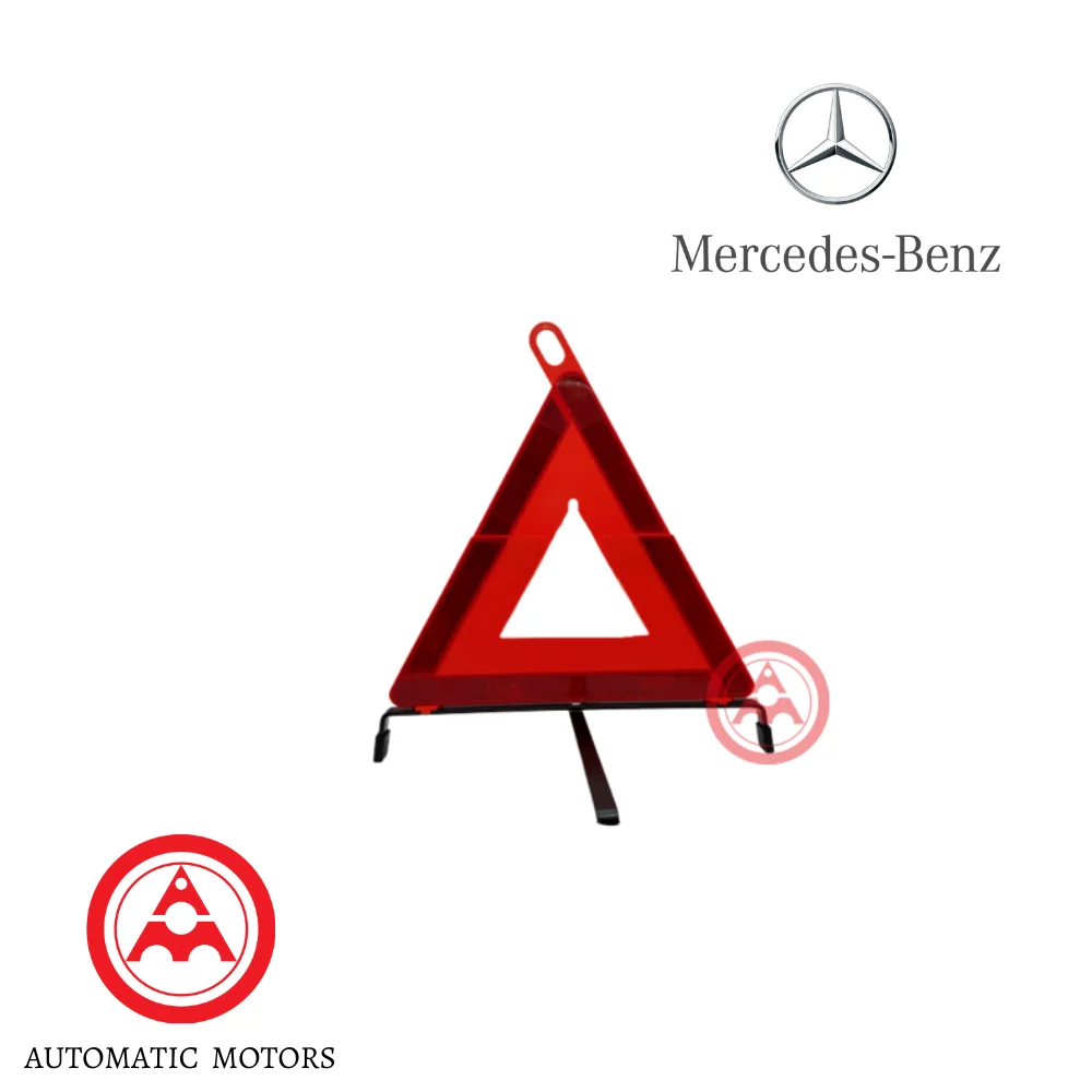 Original Mercedes Benz Triangle Waring / Car Warning Triangles Emergency Traffic Reflective Safety Stop Sign W203 W210 W