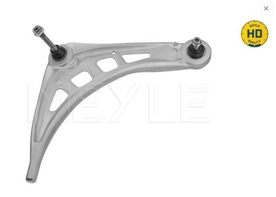 BMW E46 Meyle Front Lower Arm R/H Aluminium 31126758520 31126752718 31126774820 31126777852