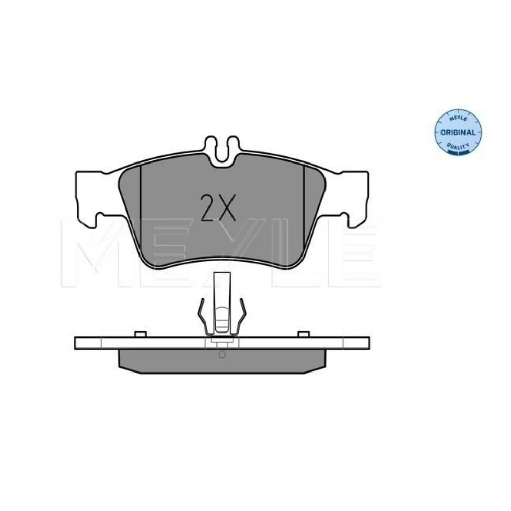 Mercedes Benz Meyle Rear Brake Pad Set W211 W221 W220 W219 W212 W218 0034205120 0044204420 0054207920 0054209320 0252333