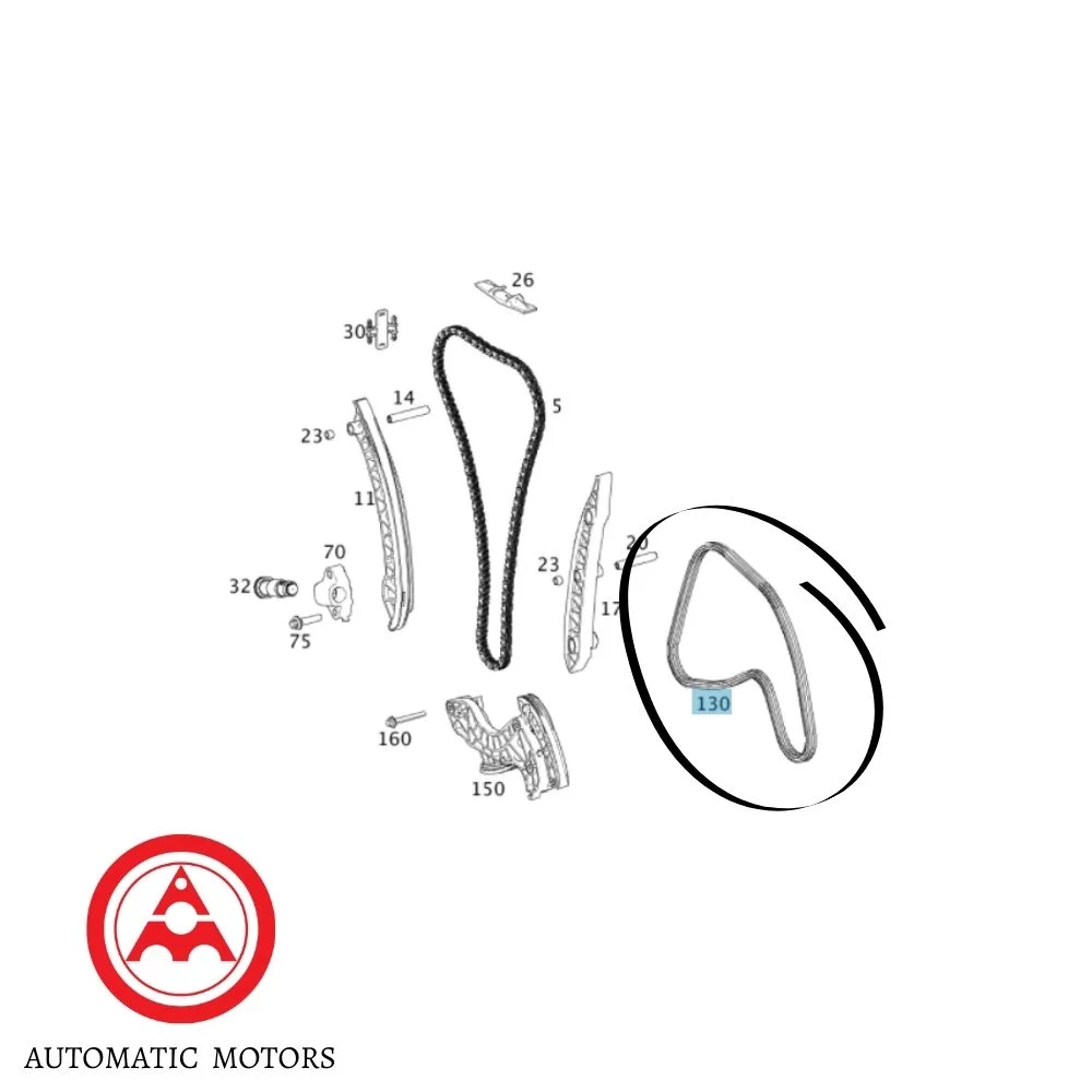Mercedes Benz Jwis T106S-G44 Oil Pump Chain AA M271 Rivet 0049972594 0009932076 50039429 0049971294 50046690