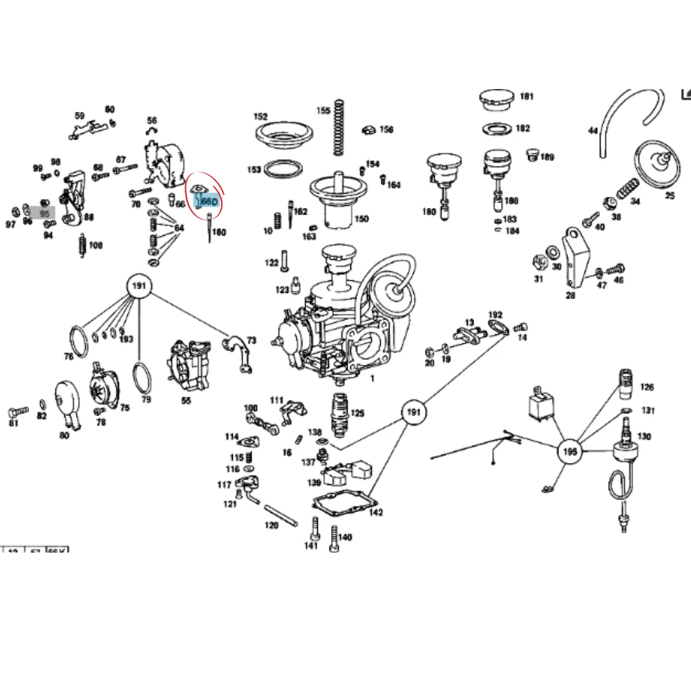 Mercedes Benz Trucktec Carburetor Diaphragm M115 M102 J-40MM 0000704552 510597000