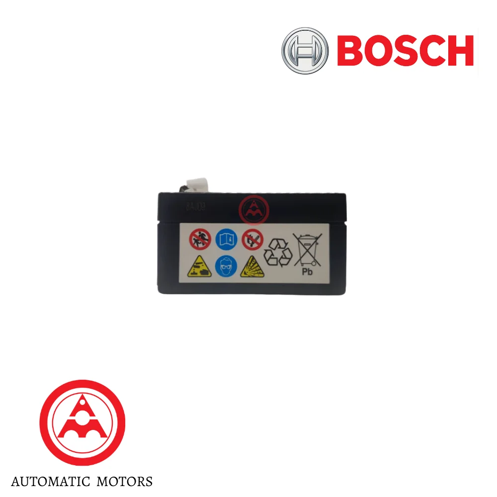 Bosch Mercedes Benz Auxiliary / Backup Battery 12V1 2AH W164 W166 W212 W216 W218 W221 W251 W463 000000004039 0092S67061