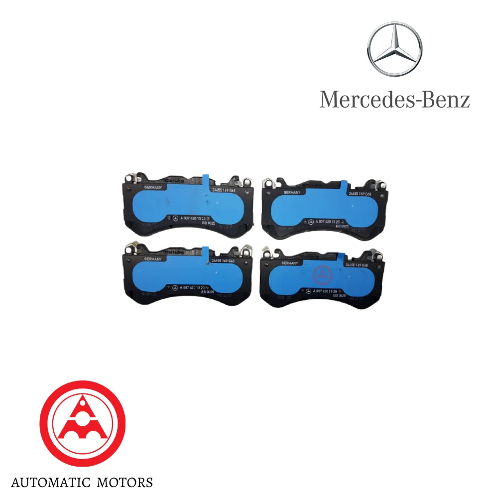 Original Mercedes Benz Front Brake Pad Set W166 W204 W212 W213 W217 W222-63AMG 0004204400 0044207620 0004203500 00042066
