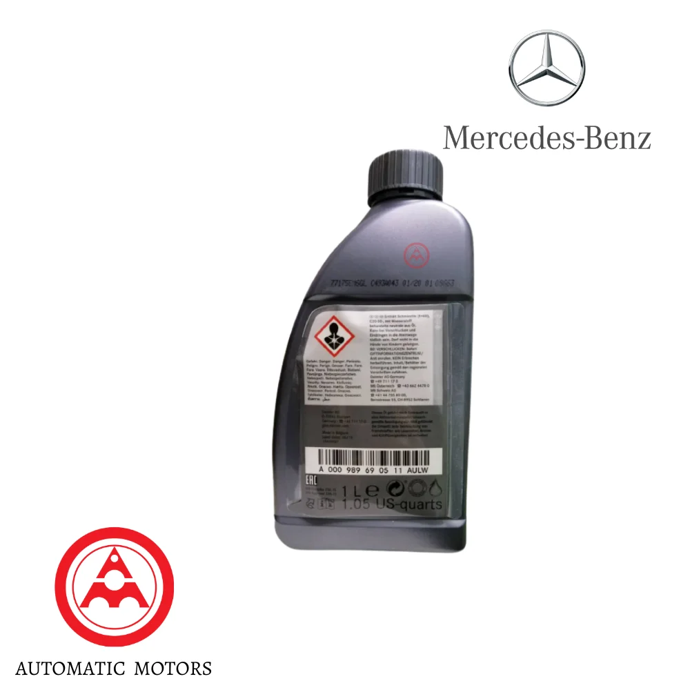Original Mercedes Benz Auto Transmission Oil 1Lit 722-9 7G-Tronic W222-724-2 Blue 236.15 0019897703/11 0019897803/11 000
