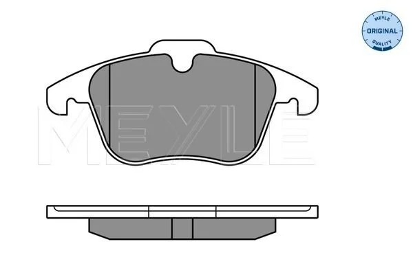 Meyle Front Brake Pad Set Volvo S60 S80 V60 V70 XC70 0252412319 2412301 30778910 30793540 30793941 30793107