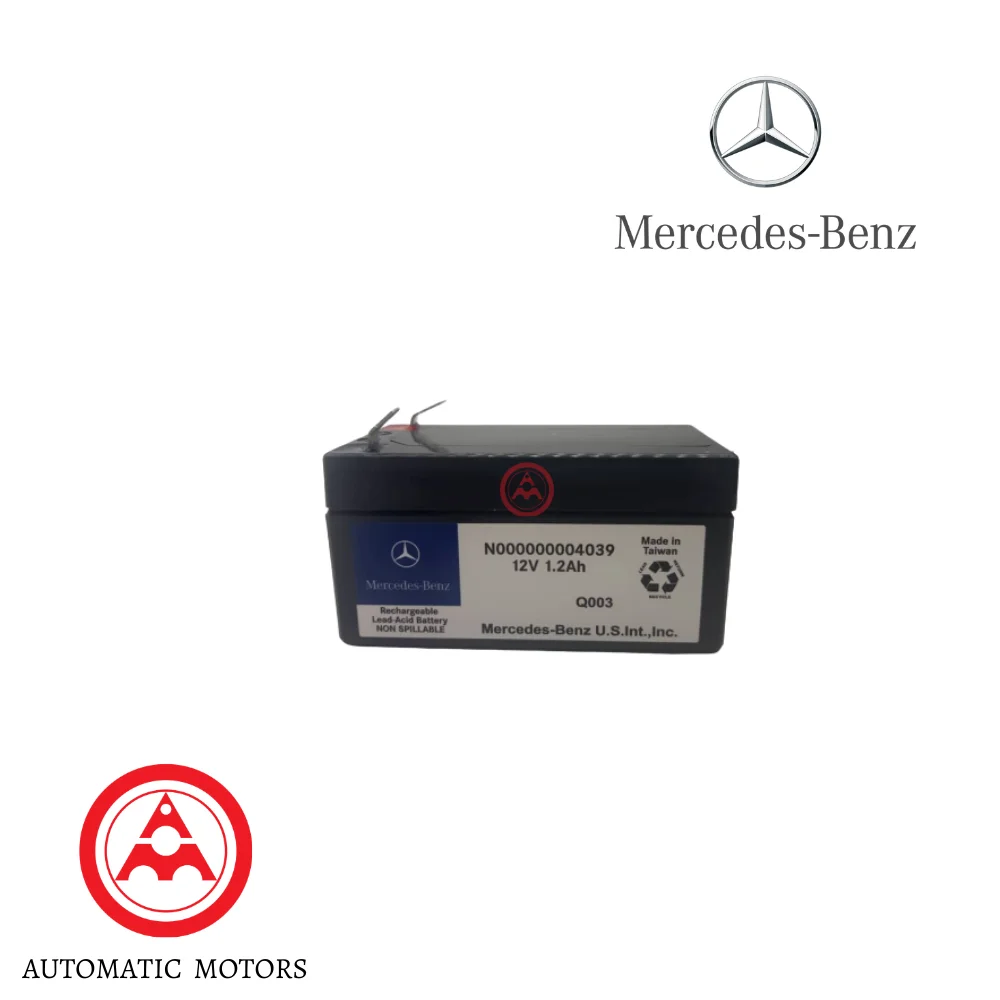 Original Mercedes Benz Auxiliary / Backup Battery 2V1 2AH W164 W166 W212 W216 W218 W221 W251 W463 000000004039