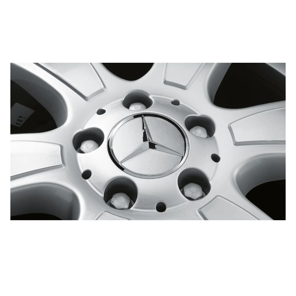 Original Mercedes Benz Sport Rim Cover/ Hub Cap With Chrome Star W203 W210 W220 75MM  B66470202 2204000125