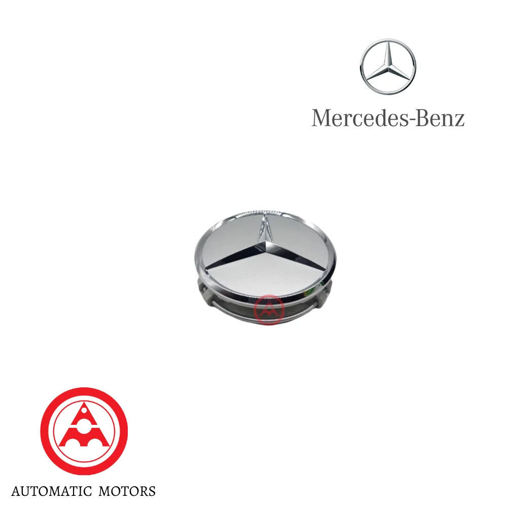 Original Mercedes Benz Sport Rim Cover/ Hub Cap With Chrome Star W203 W210 W220 75MM  B66470202 2204000125
