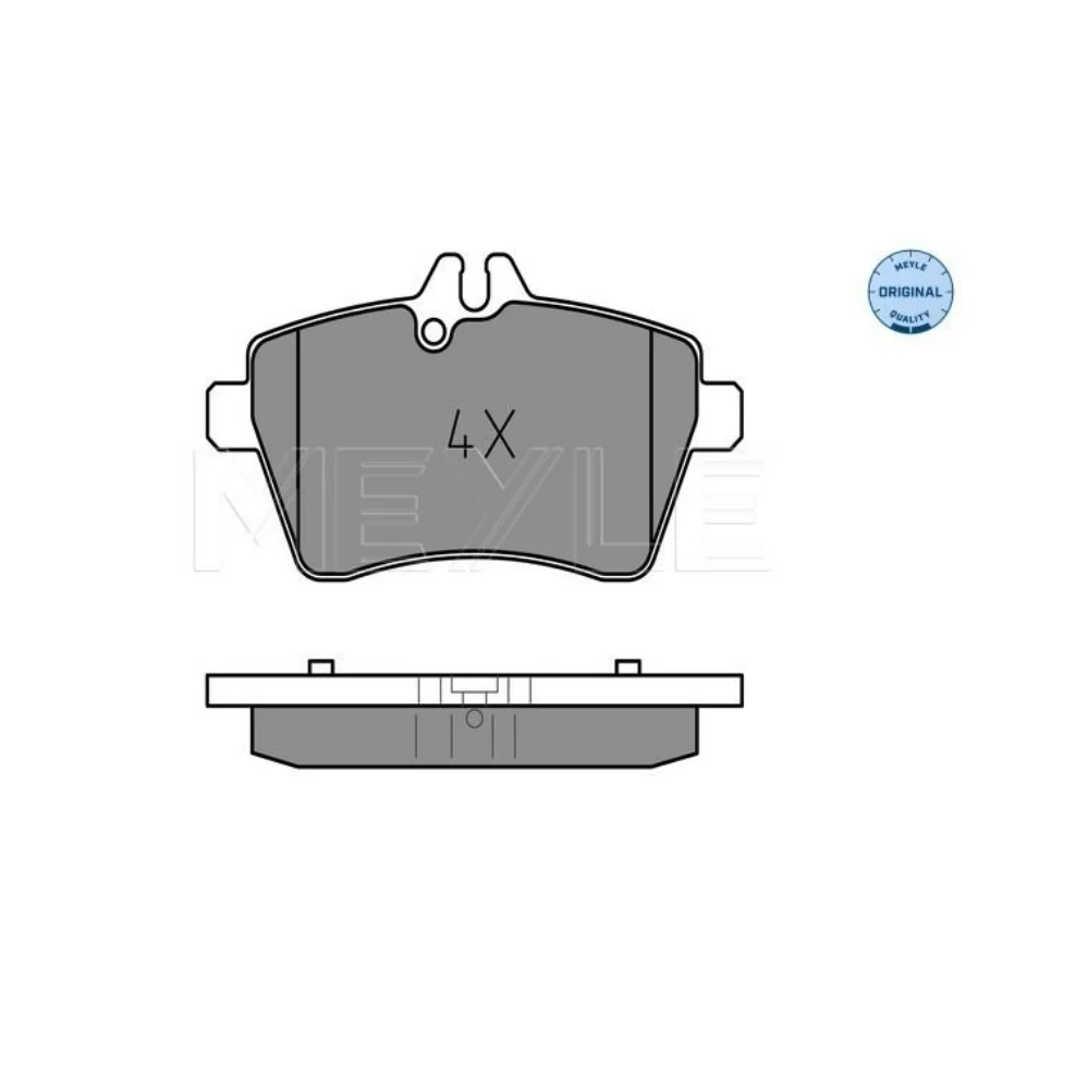 Mercedes Benz Meyle Front Brake Pad SET W169 W245 1694202020 1694201320 1694200320 1694200220 1694200920 0252407719